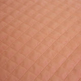J.Elliot Home Adela Clay Pink Velvet Quilted Coverlet Set Queen/King V442-IDC-COVERLET-ADELA-CLAYPINK-QS