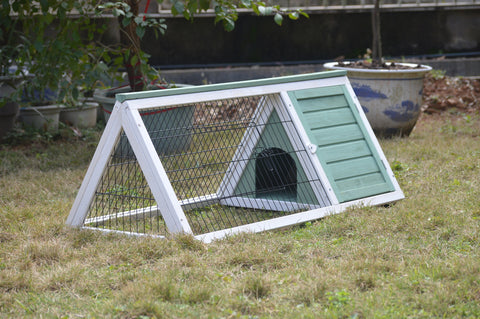 YES4PETS Rabbit Hutch Guinea Pig Cage , Ferret cage V278-RH240-RUBY