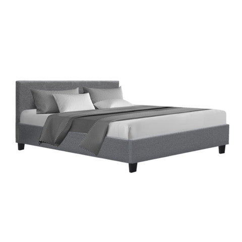 Artiss Bed Frame Queen Size Grey NEO BFRAME-E-NEO-Q-GY-AB