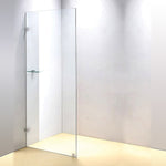 700 x 2100mm Frameless 10mm Safety Glass Shower Screen V63-829651