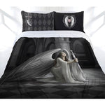 Anne Stokes The Blessing Quilt Cover Set Queen V442-LDE-QUILTCS-THEBLESSING-GREY-QS