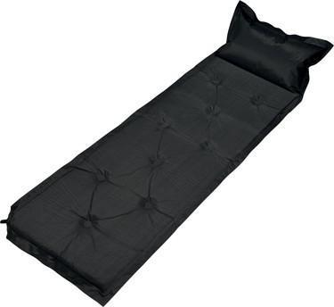 Trailblazer 9-Points Self-Inflatable Polyester Air Mattress With Pillow - BLACK V121-TRA2121BLK2.5