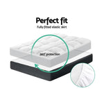 Giselle Bedding Mattress Topper Pillowtop Protector Pad King TOPPER-PT-K