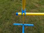 YES4PETS Portable Dog Puppy Training Practice Jump Bar Poles Agility Post V278-PET-JUMP-NDA1082