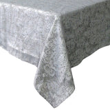 Royale Damask Table Cloth Grey 180 x 360 cm V442-GNA-TABLEC-ROYALE360RE-GREY-RE