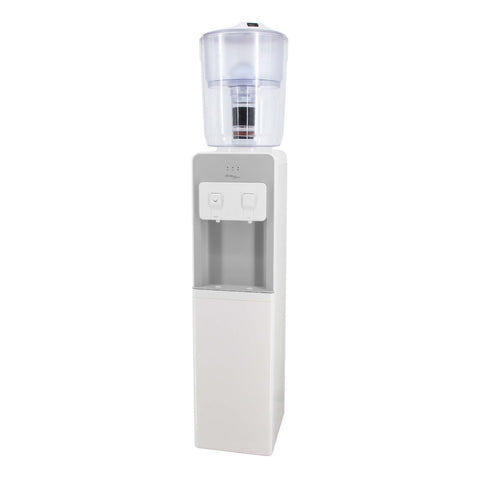 20L Dual Tap Stand Cooler Dispenser Chiller Cooling Cold w/Water Filter V196-WC250