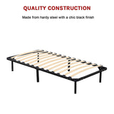 Single Metal Bed Frame - Bedroom Furniture V63-799497