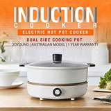 Joyoung IH Induction Cooker with Hot Pot C21-CL01, 300W-2100W Adjustable Power Supply, Separated Pot V214-27