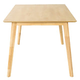 Cusco 150cm Dining Table Scandinavian Style Solid Rubberwood Natural V315-VOD-CUSC-01