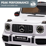 Mercedes Benz AMG G63 Licensed Kids Ride On Car Remote Control - White CAR-G63-WH