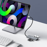 mbeat 7-in-1 USB-C 3.2 Gen2 Hub with 8K Video, 10Gbps Data - Space Grey V186-MB-UCD32-U7