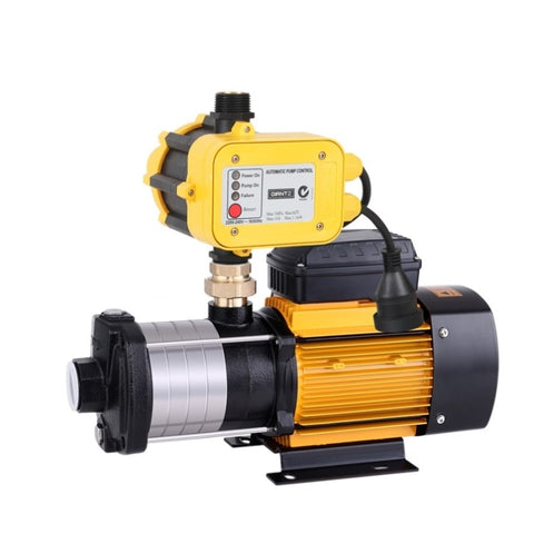 Giantz Garden Water Pump High Pressure 2000W Multi Stage Tank Rain Irrigation Yellow PUMP-ST5-SS-OG-YEL