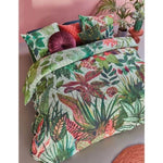 Bedding House Wildwood Green Cotton Quilt Cover Set Queen V442-HIN-QUILTCS-WILDWOOD-GREEN-QS