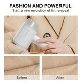 Electric Lint Remover USB Rechargeable Shaver Clothers Fuzz Pilling Ball Fabric V274-HA-SS-LM-1168