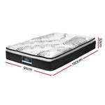 Giselle Bedding 32cm Mattress Euro Top Single MATTRESS-0907-S