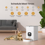 YES4PETS 6L Automatic Digital Pet Dog Cat Feeder Food Bowl Dispenser V278-PF-128-FEEDER-6009-0833