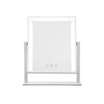 Embellir Makeup Mirror 30x40cm Hollywood Vanity with LED Light Rotation White MM-STAND-3040LED-WH