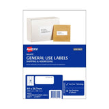 AV Gen Lbl L7158GU 30Up Pk100 DS-AV938211