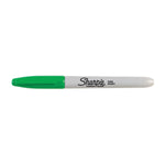 SHARPIE Permanent Marker Fine Point Green Box of 12 V177-D-SH30004