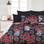 Big Sleep Devine Black Quilt Cover Set - Single V442-HIN-QUILTCS-DEVINE-MULTI-SB