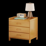 Bamboo Bedside Table Nightstand Storage Bedroom Sofa Side Stand V63-838181
