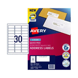 AV Laser Lbl L7158 30Up Pk100 DS-AV959062