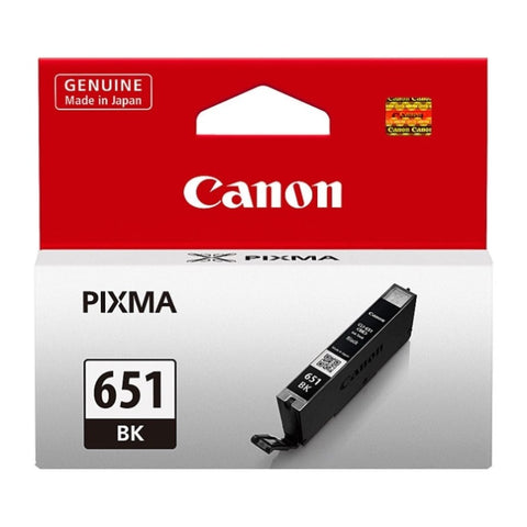 CANON CLI651 Black Ink Cartridge V177-D-CI651B