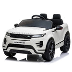 Land Rover Licensed Kids Electric Ride On Car Remote Control - White CAR-LRV-WH