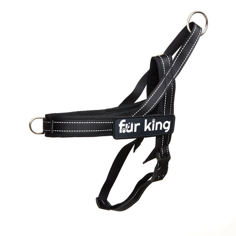 Fur King Signature Quick Fit Harness XL Black V364-DFUXBP0364S