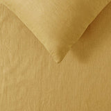 Vintage Design Homewares 100% Linen Ochre Sheet Set Single V442-HIN-SHEETS-LINEN-OCHRE-SB