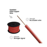 300m Boundary Wire - Solid Copper Dog Fence Underground Invisible Red Cable V238-SUPDZ-28406858055760