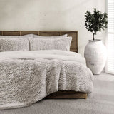 Ardor Faux Fur Bear 3 Piece Comforter Set Queen/King V442-INT-COMFORTER-FAUXFUR-BEAR-QS