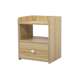 Bedside Tables Drawers Side Table Bedroom Furniture Nightstand Wood Unit V63-837761