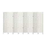 Artiss 8 Panel Room Divider Screen 325x170cm Clover White RD-4016-8P-WH