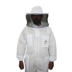 Beekeeping Bee Suit 2 Layer Mesh Round Head Style Ultra Cool & Light Weight - L V122-OZ-12512