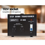 Giantz 1000 Watt Step Down Transformer ST-1000W-BL