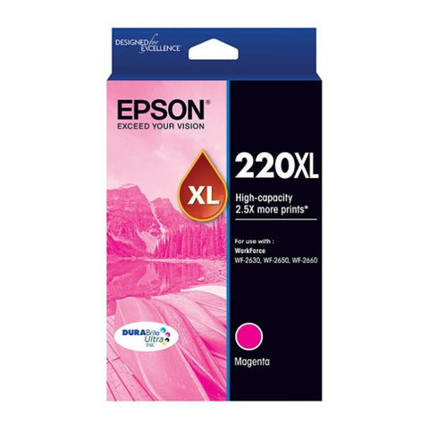 EPSON 220XL Magenta Ink Cartridge V177-D-E220MXL