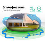 Gardeon Snake Repeller 8X Solar LED Pulse Plus Ultrasonic Pest Rodent Repellent SR-SNAKE-DX-8-COM