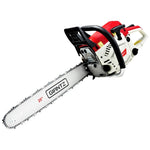 Giantz Chainsaw Petrol 62CC Bar Commercial E-Start Pruning Chain Saw,Giantz Chainsaw Petrol 62CC CSAW-62CC-N-20IN-OV-RDWH