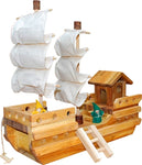 Wooden Pirate Ship V59-860