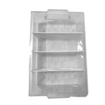 Under Bed 4 Compartment Storer with Wheels 19L Container Tub Storage Unit V238-SUPDZ-39671798136912