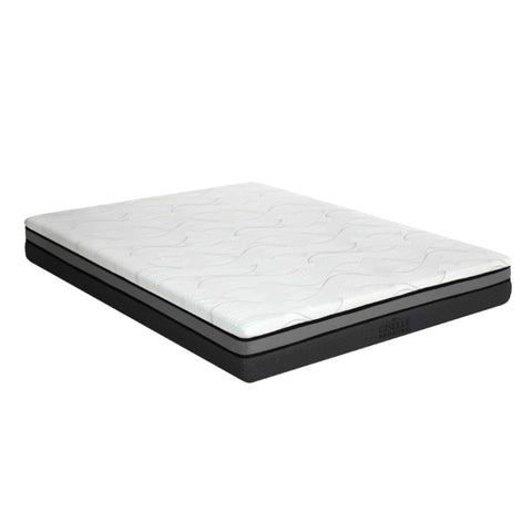 Giselle Bedding Memory Foam Mattress Bed Cool Gel Non Spring 25cm Queen FOAM-B-MFM-H025-Q