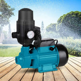 Giantz Peripheral Water Pump Garden Boiler Car Wash Auto Irrigation QB80 Black PUMP-QB80-TPC