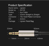 UGREEN 40787 Premium 3.5mm Male to 3.5mm Male Cable 15M V28-ACBUGN40787