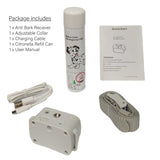 Dog Bark Collar - Automatic Citronella Rechargeable Mist Spray Training V238-SUPDZ-39764078035024