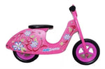 Kidzamo Maria Pink Wooden Balance Scooter 12" for Kids V330-CRE1012