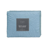 Ardor South Coast Pale Blue Embossed Quilt Cover Set Queen V442-INT-QUILTCS-SOUTHCOAST-BLUE-QS