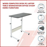 Wood Computer Desk PC Laptop Table Workstation Office Study Home Furniture V63-836261