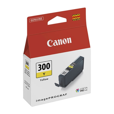 CANON PFI300 Yellow Ink Tank V177-D-CI300Y