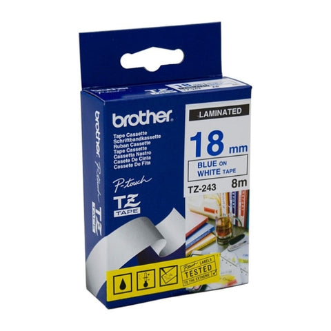 BROTHER TZe243 Labelling Tape V177-D-BTZ243